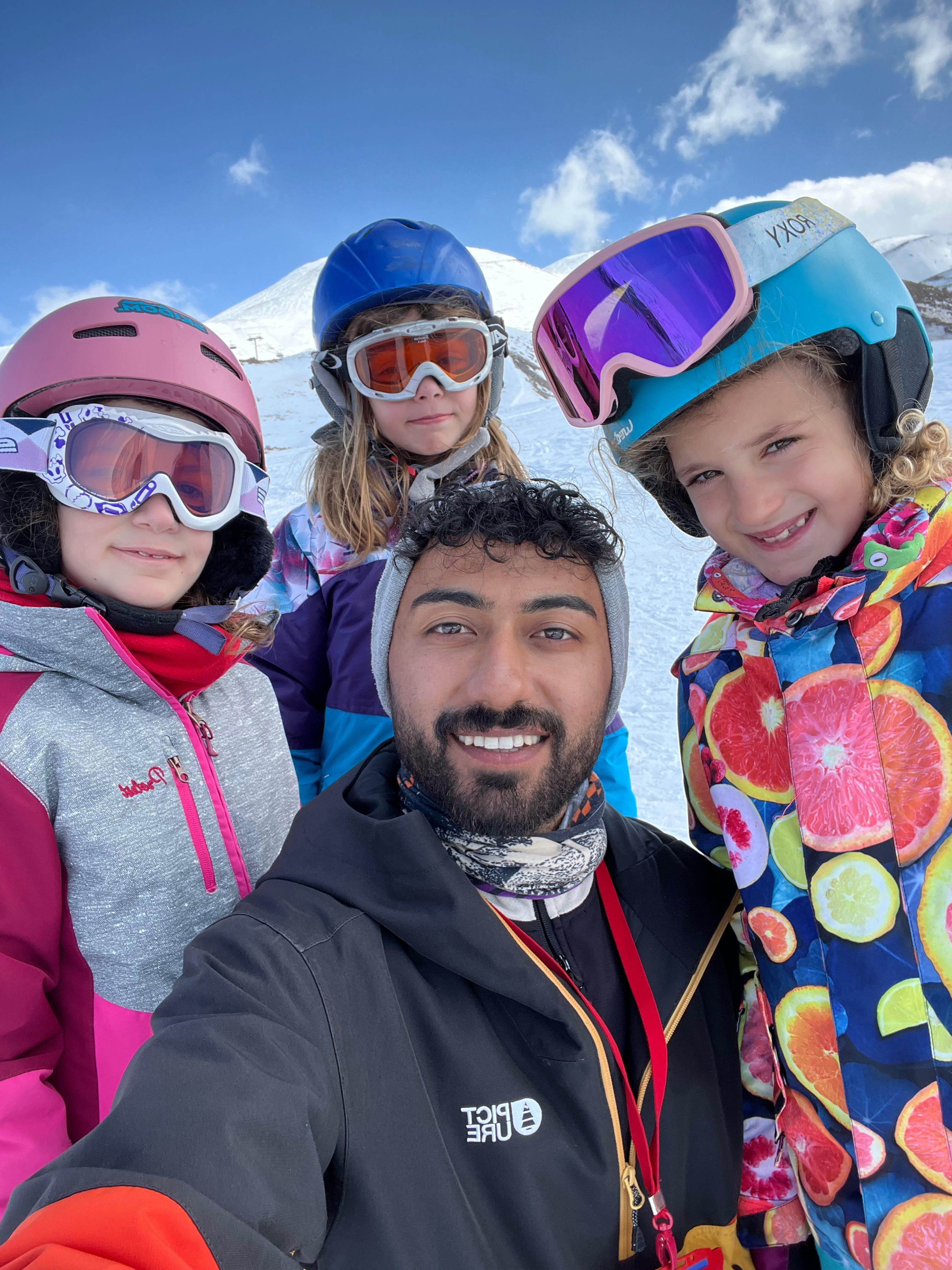 Erciyes Dağı Kayak Manzarası - Profesyonel Kayak Eğitimi