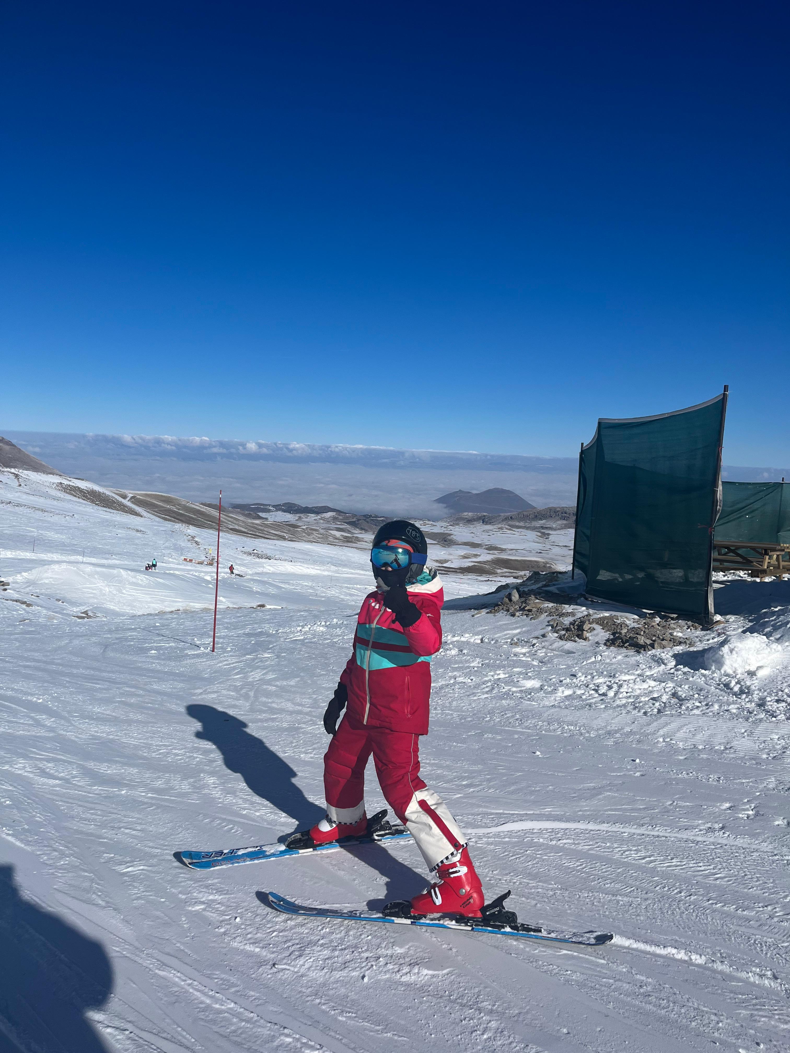 Erciyes Dağı Kayak Eğitimi